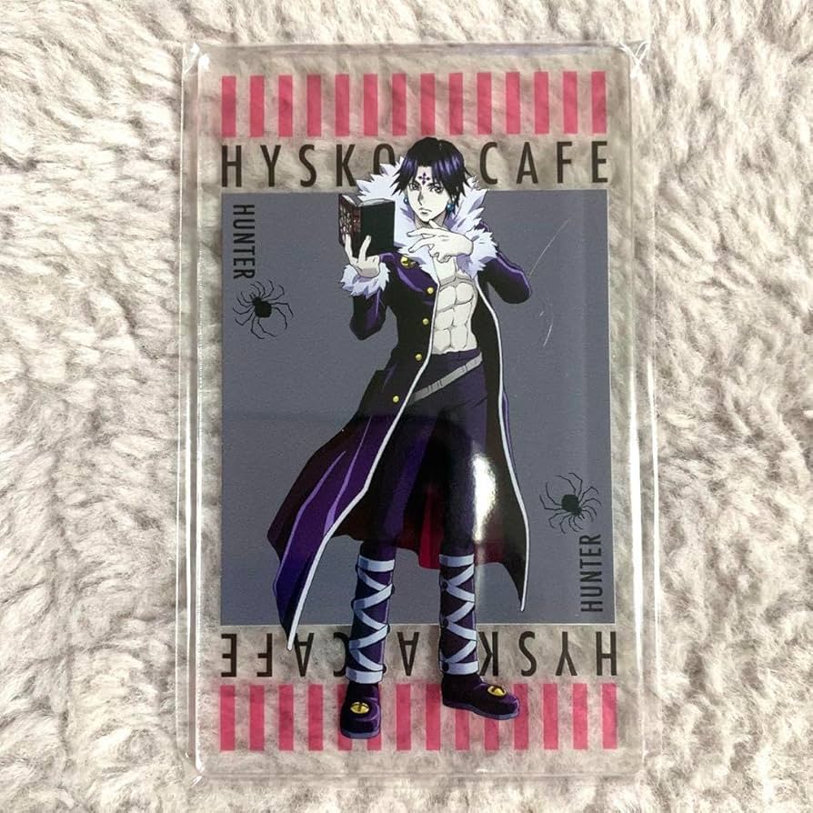 ヒソカフェ クロロ アクリルカード 特典 ハンターハンター ヒソカフェ クロロ アクリルカード 特典 ハンターハンター